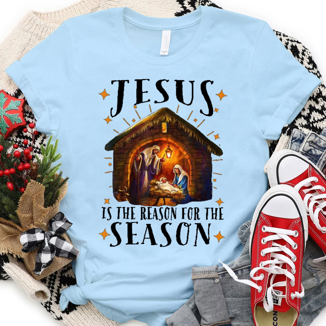 Jesus Is The Reason For The Season Christian T-Shirt 