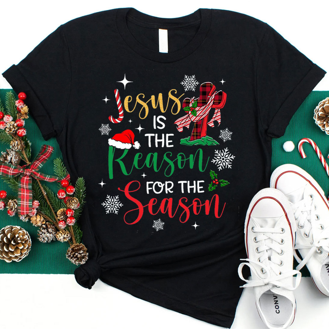 Jesus Is The Reason For The Season Christian T-Shirt