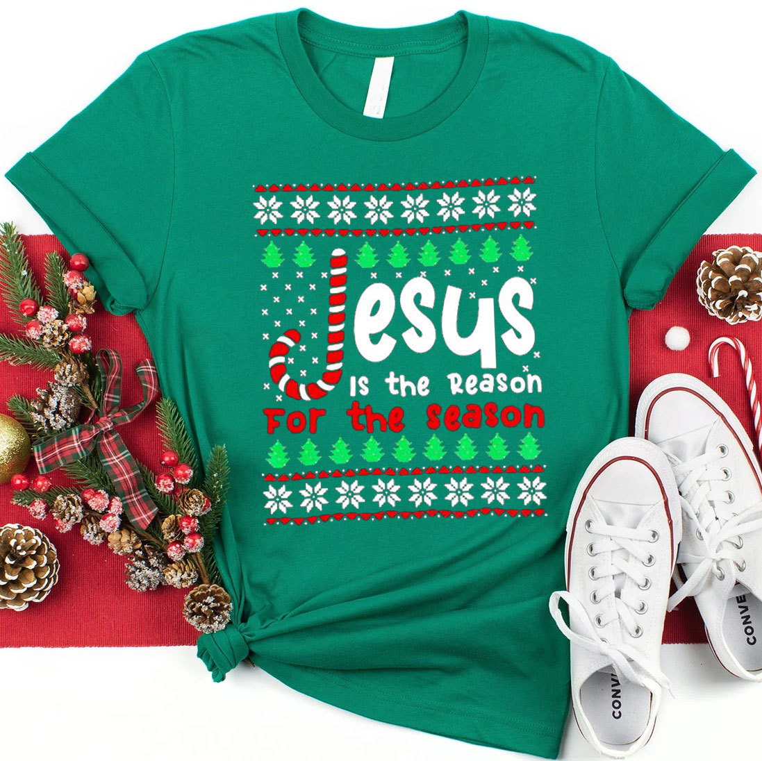 Jesus Is The Reason For The Season Christian T-Shirt