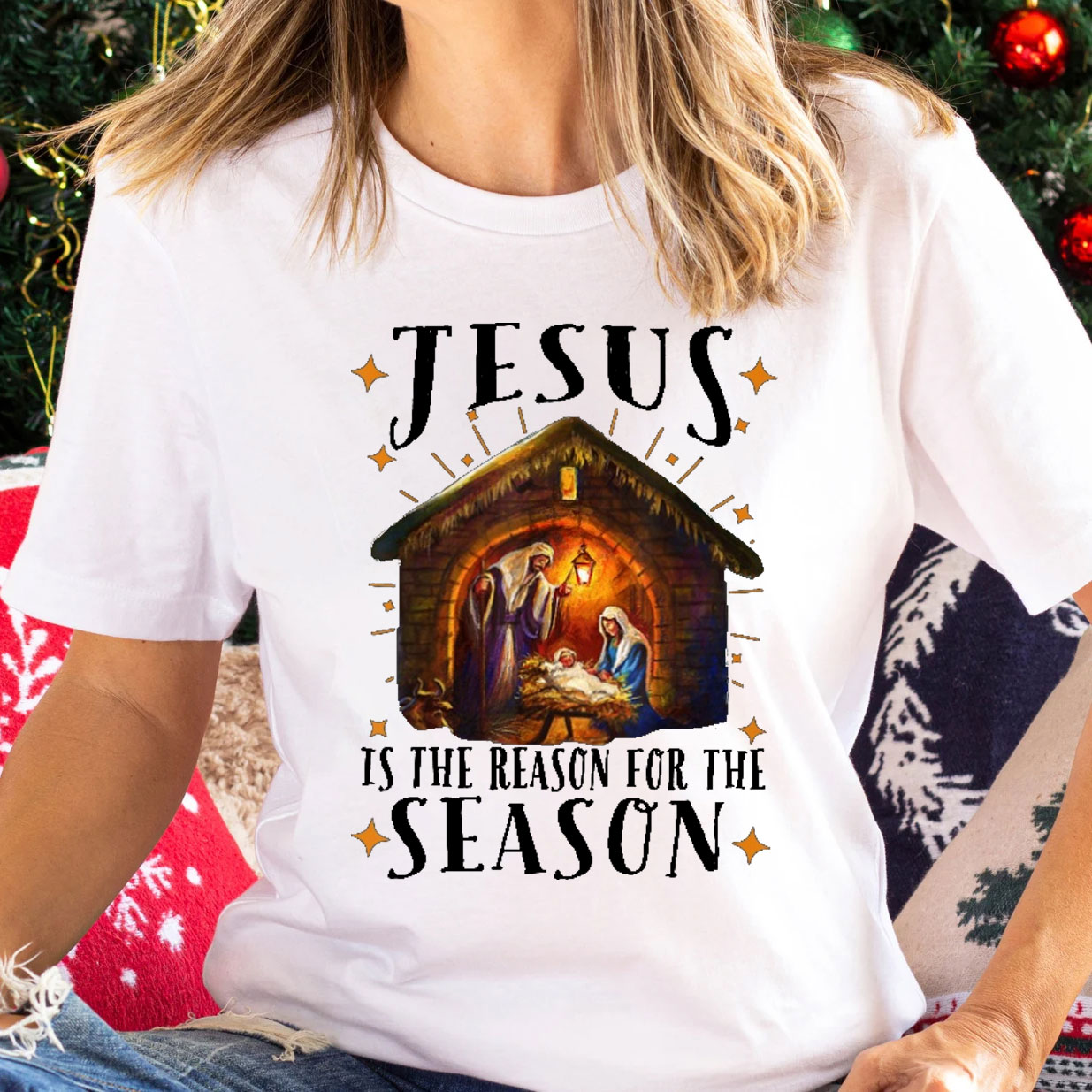 Jesus Is The Reason For The Season Christian T-Shirt 