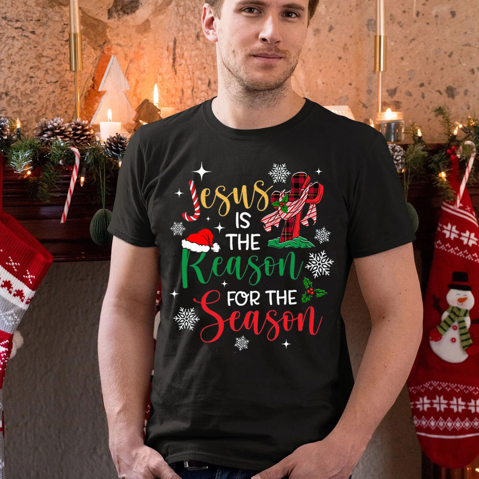 Jesus Is The Reason For The Season Christian T-Shirt