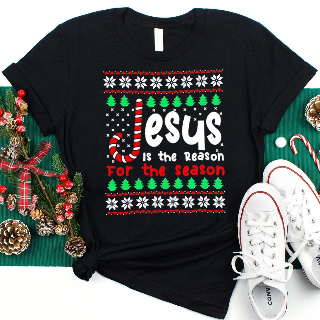 Jesus Is The Reason For The Season Christian T-Shirt