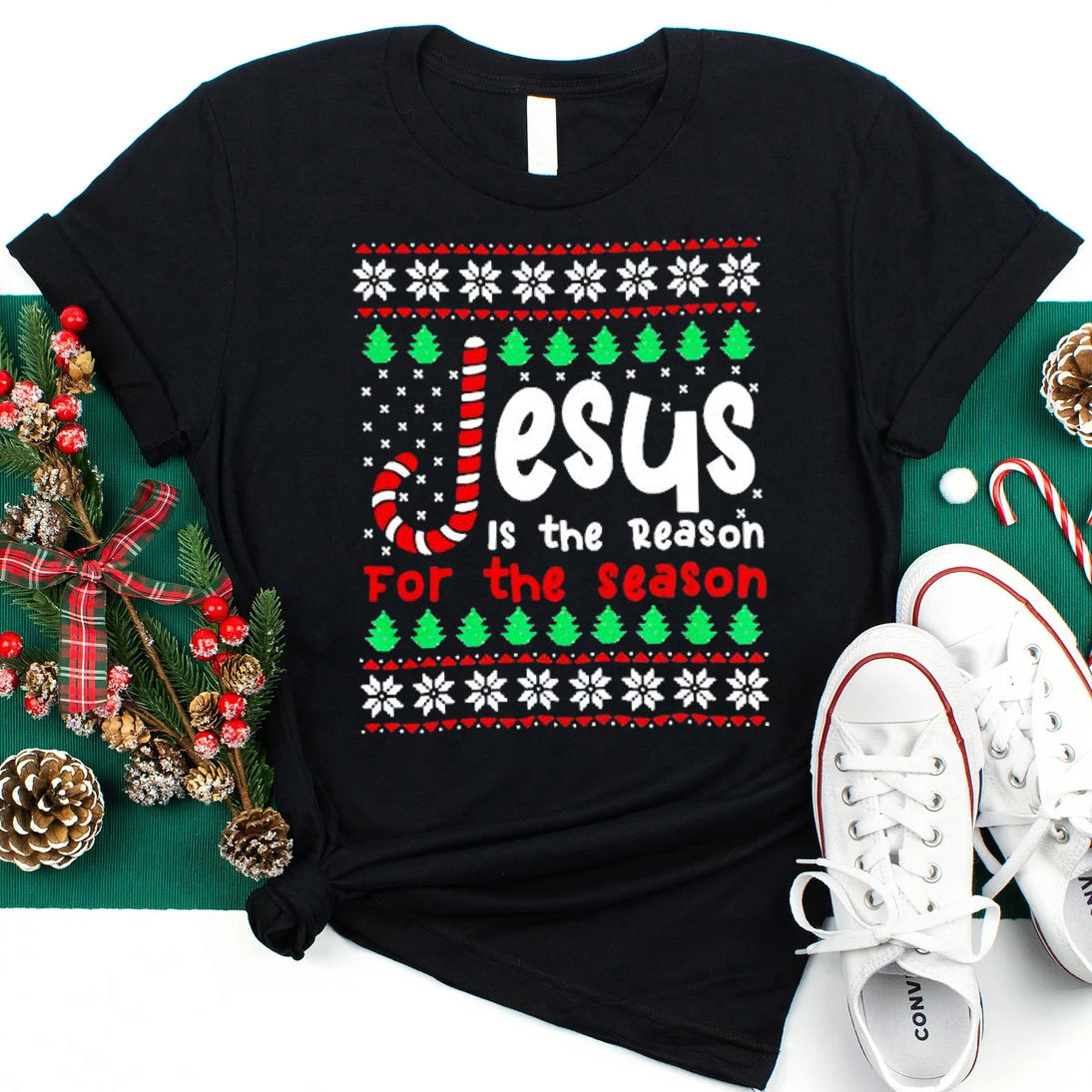 Jesus Is The Reason For The Season Christian T-Shirt