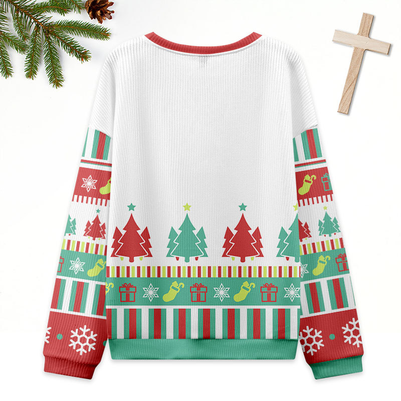 Jesus Is The Reason For The Season Christian Ugly Christmas Sweatshirt