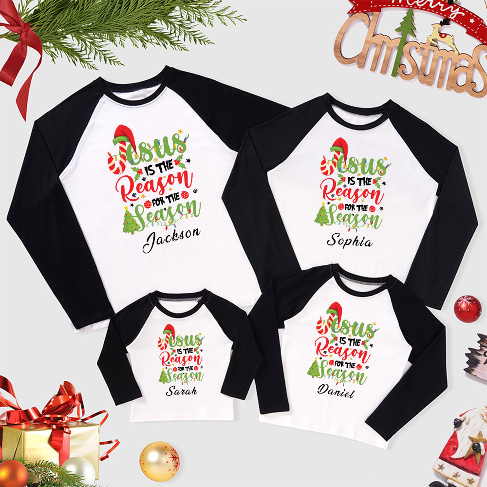 Jesus The Reason For the Season Christmas Party T shirt