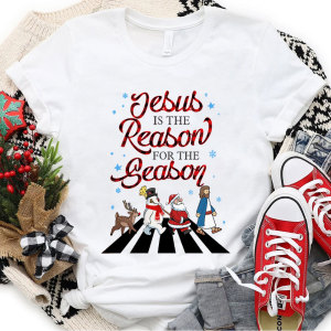 Image of Jesus Is The Reason For The Season Christmas T-Shirt