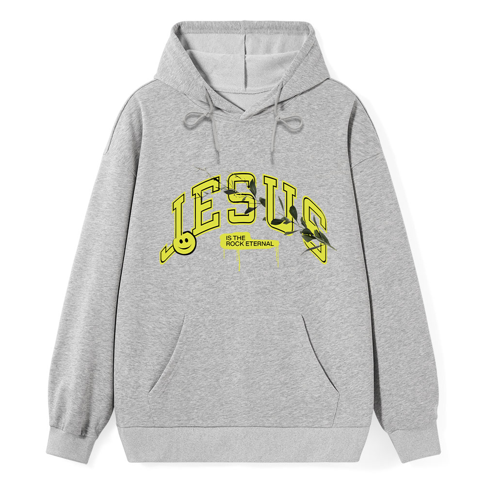 Jesus Is The Rock Christian Classic Hoodie