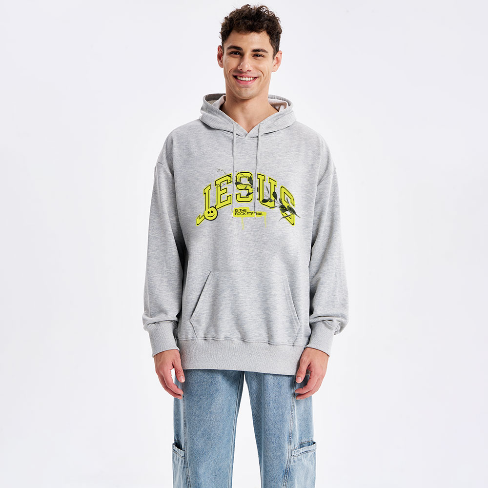 Jesus Is The Rock Christian Classic Hoodie