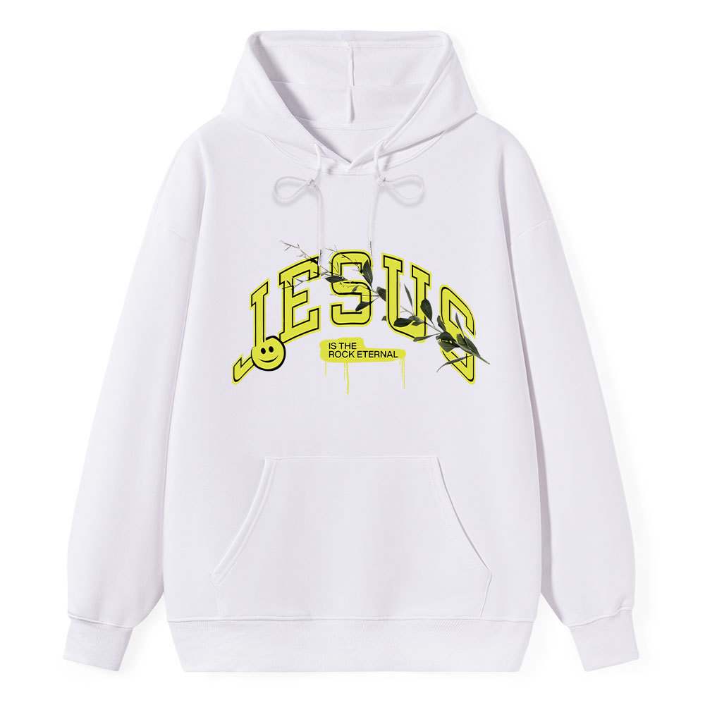 Jesus Is The Rock Christian Classic Hoodie
