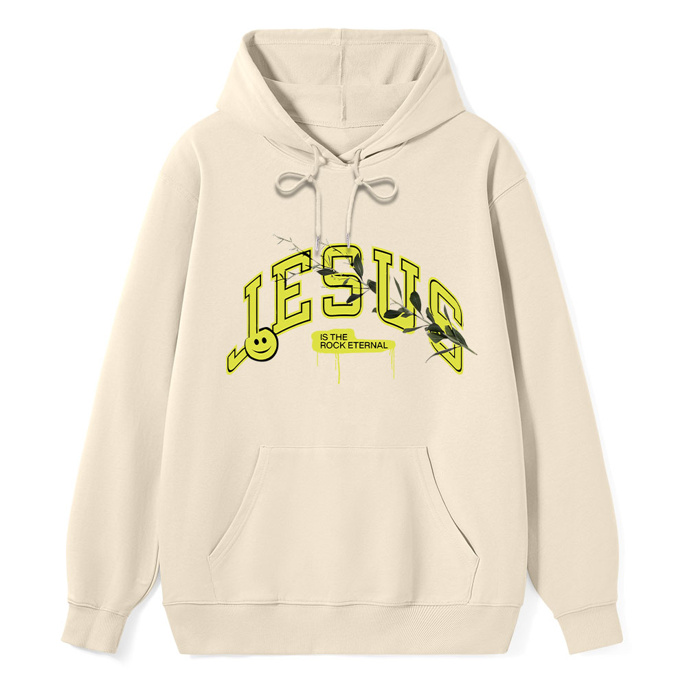 Jesus Is The Rock Christian Classic Hoodie