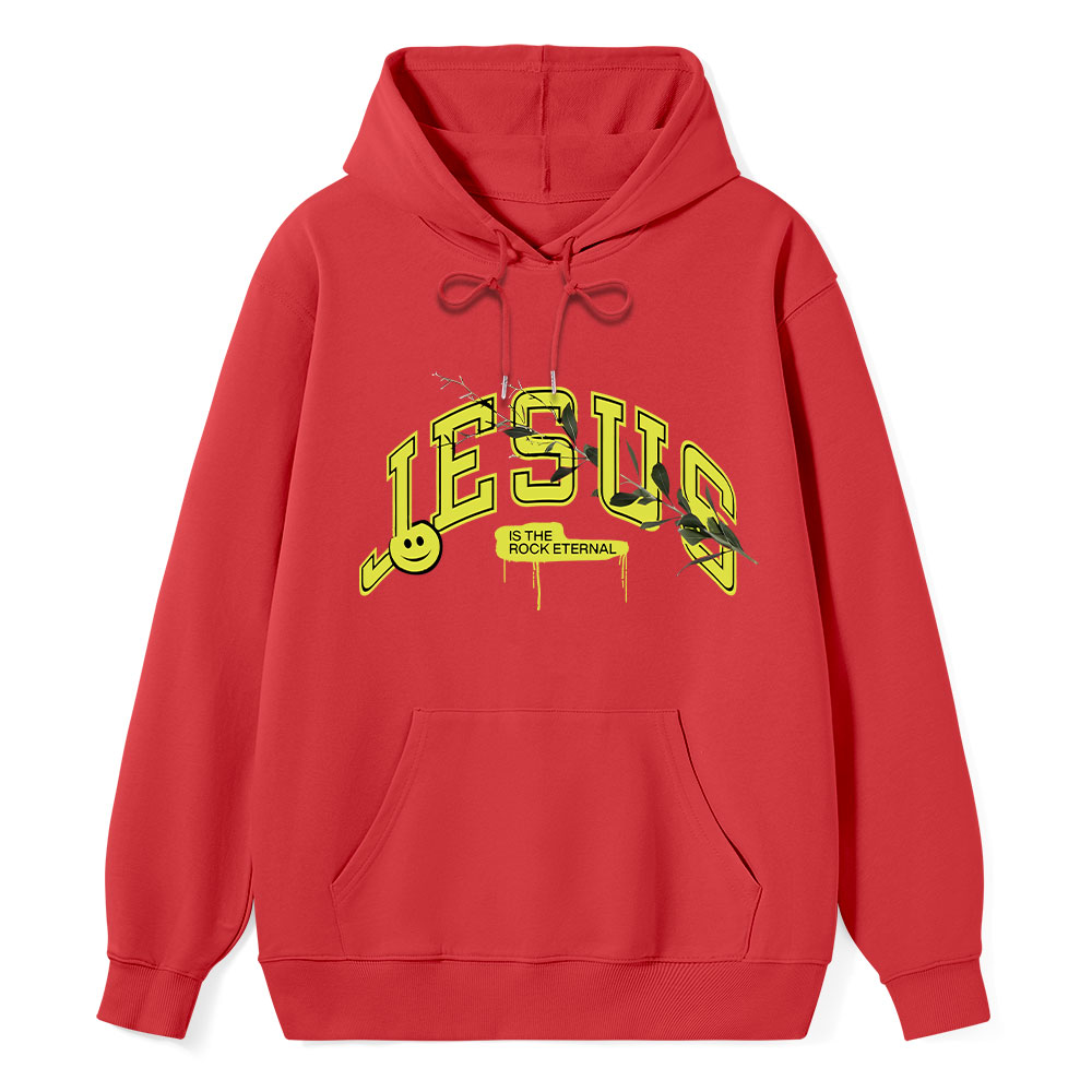 Jesus Is The Rock Christian Classic Hoodie