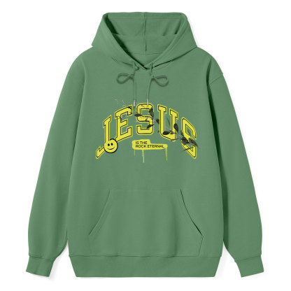 Jesus Is The Rock Christian Classic Hoodie