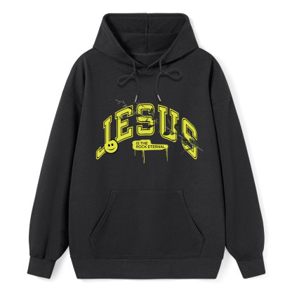 Jesus Is The Rock Christian Classic Hoodie