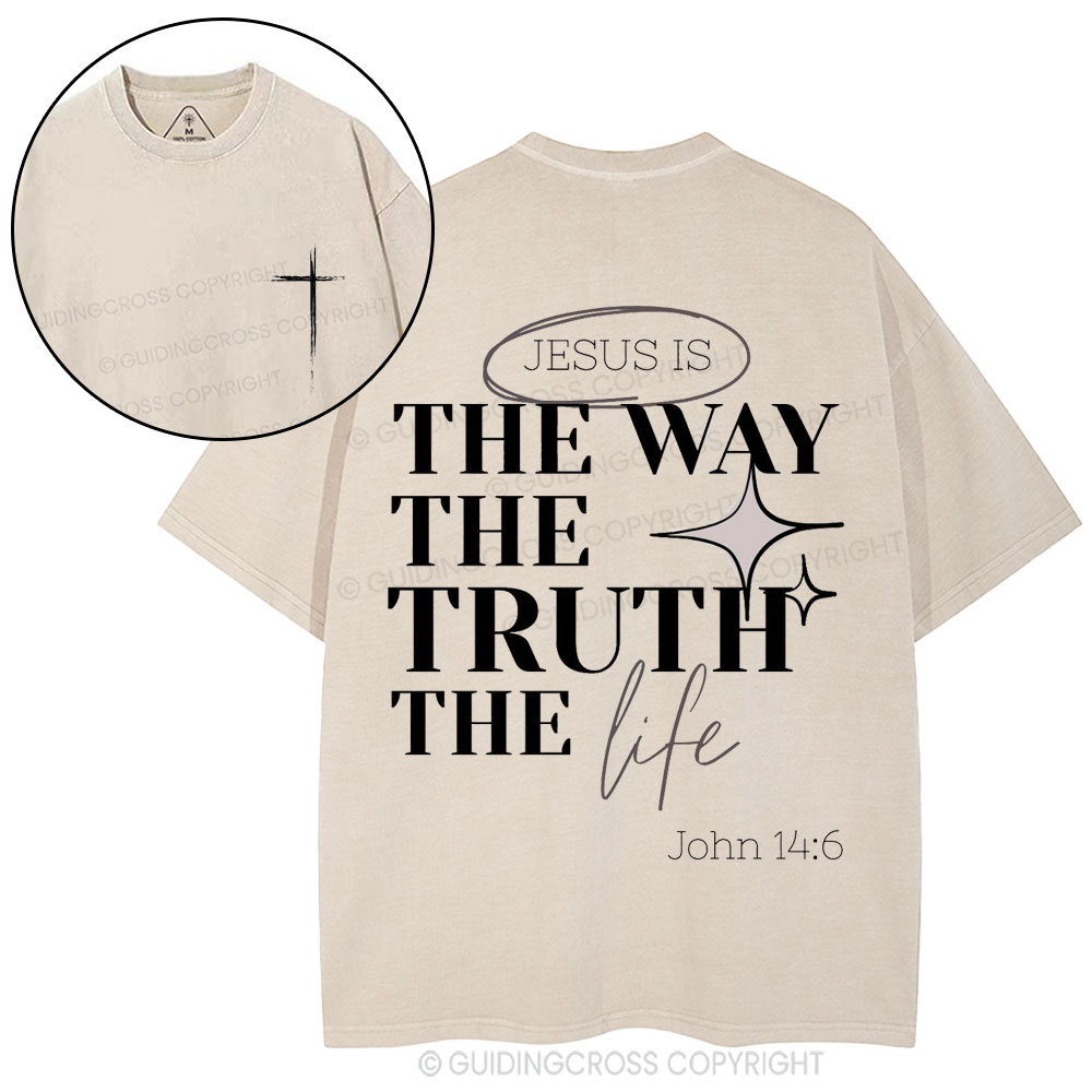 New-Sample Christian Washed T-Shirt Sale - GuidingCross