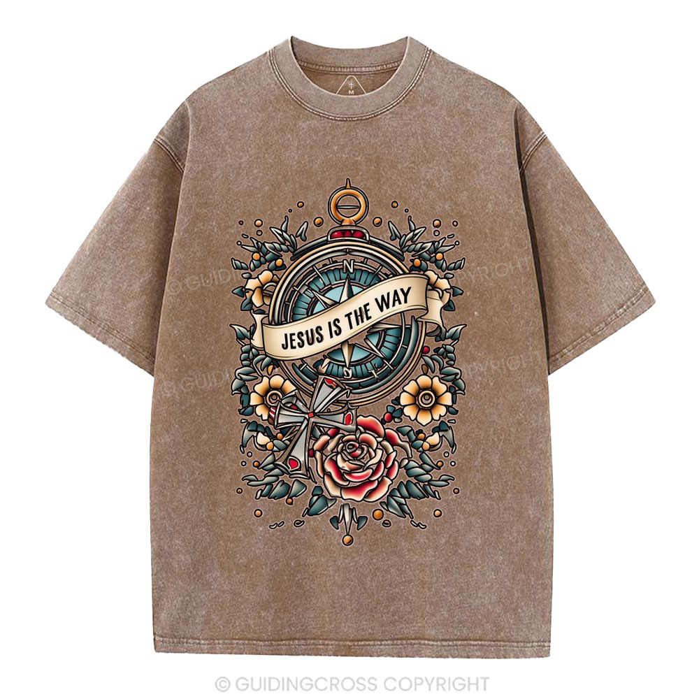 New-Sample Christian Washed T-Shirt Sale - GuidingCross