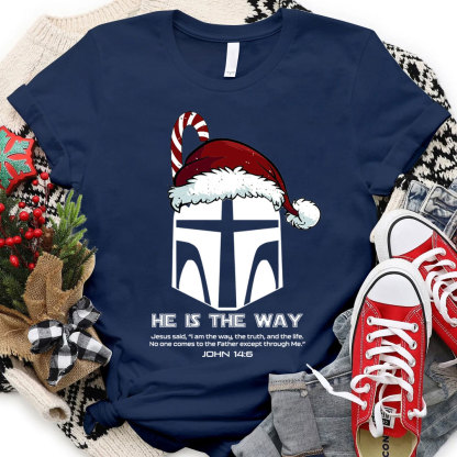 Jesus Is The Way Christmas T-Shirt