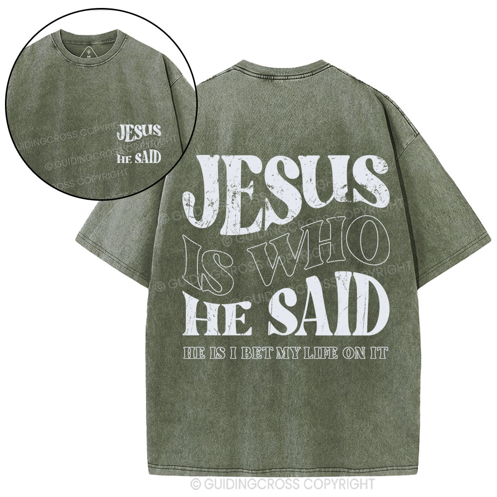 New-Sample Christian Washed T-Shirt Sale - GuidingCross