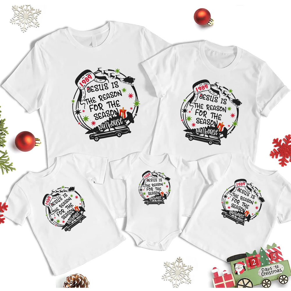 A Thrill Of Hope The Weary World Rejoice Christmas Family Matching Shirts Sale - GuidingCross