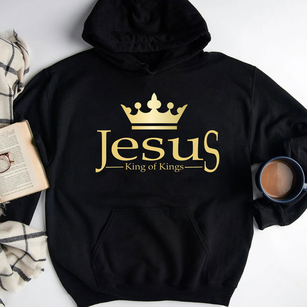 Jesus The King Of Kings Christian Hoodie