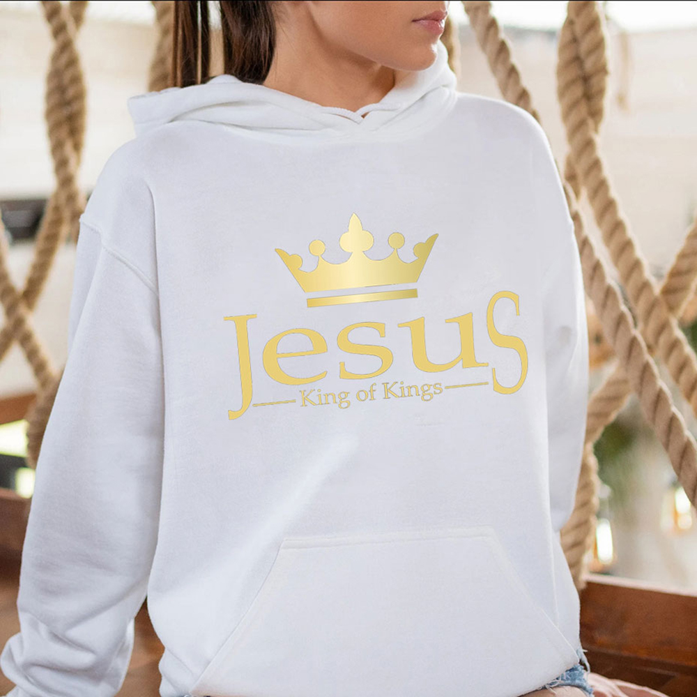 Jesus The King Of Kings Christian Hoodie