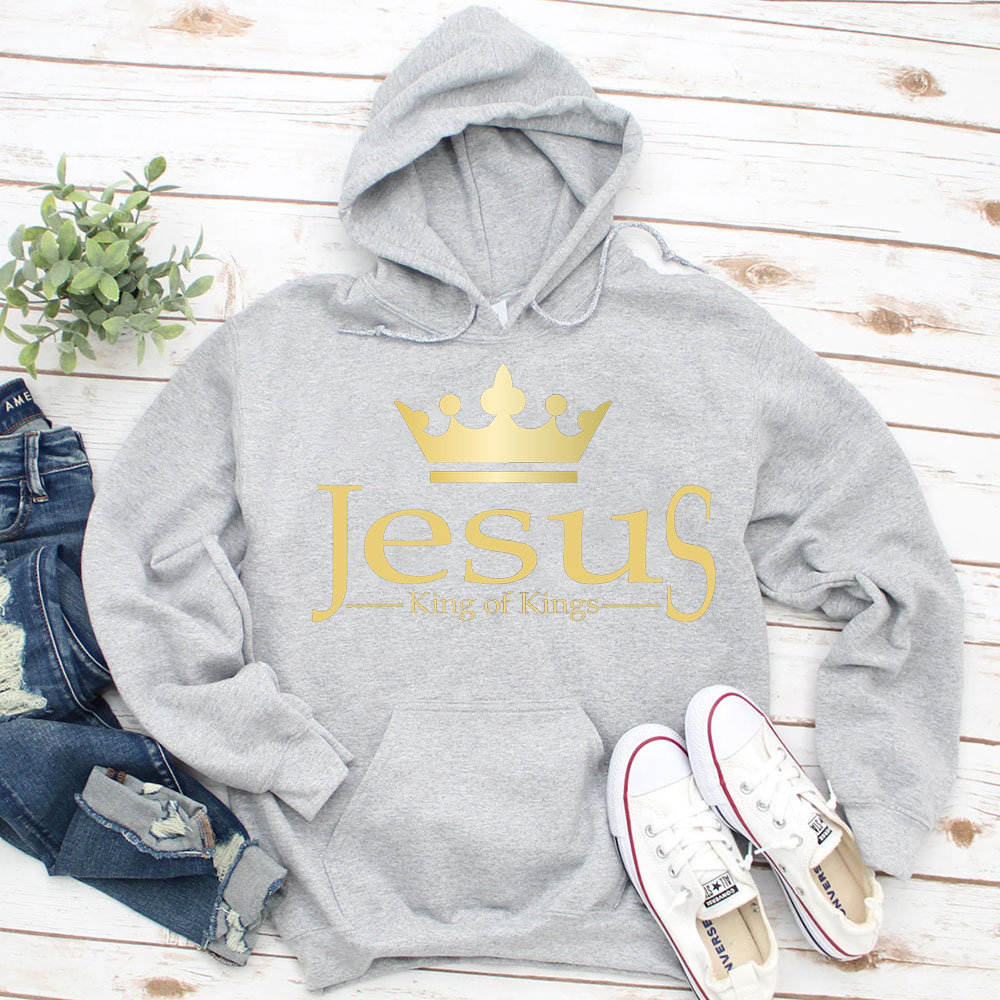 Jesus The King Of Kings Christian Hoodie