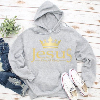 Jesus The King Of Kings Christian Hoodie
