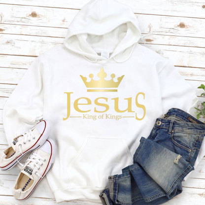 Jesus The King Of Kings Christian Hoodie