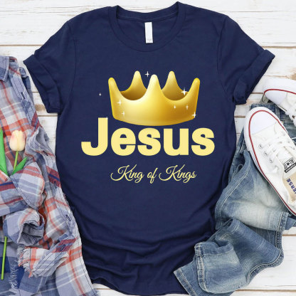 Jesus King Of King Christian T-Shirt