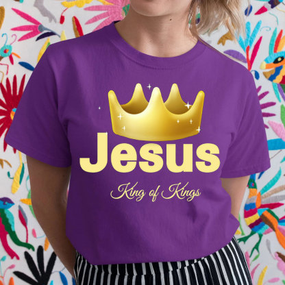 Jesus King Of King Christian T-Shirt