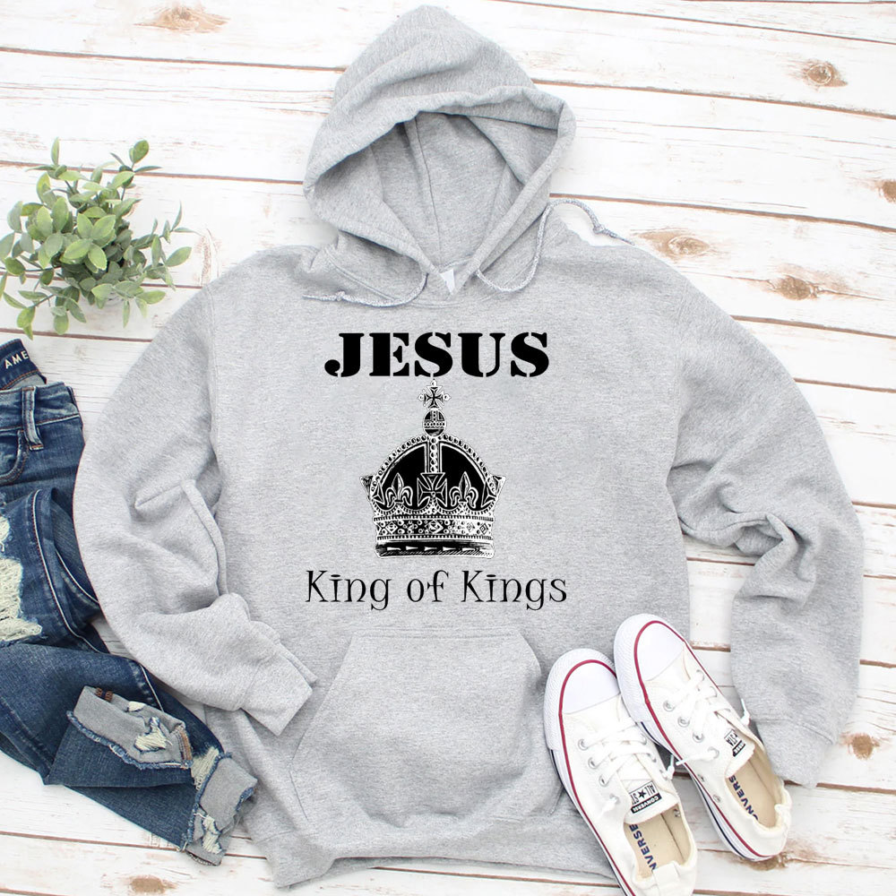 Jesus King Of Kings Christian Hoodie