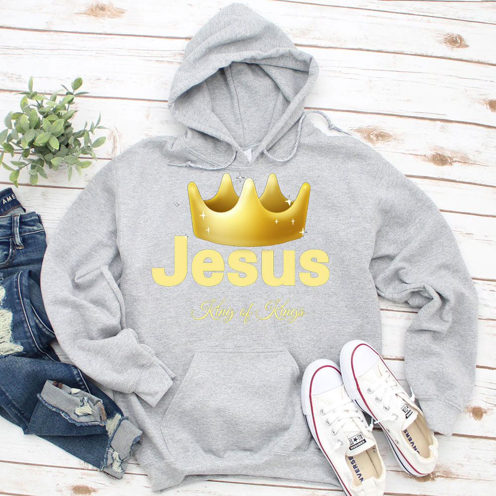 Jesus King Of Kings Christian Hoodie