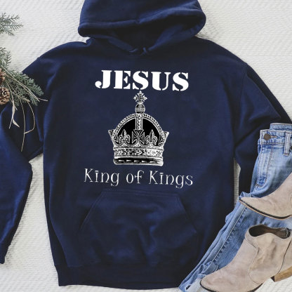 Jesus King Of Kings Christian Hoodie