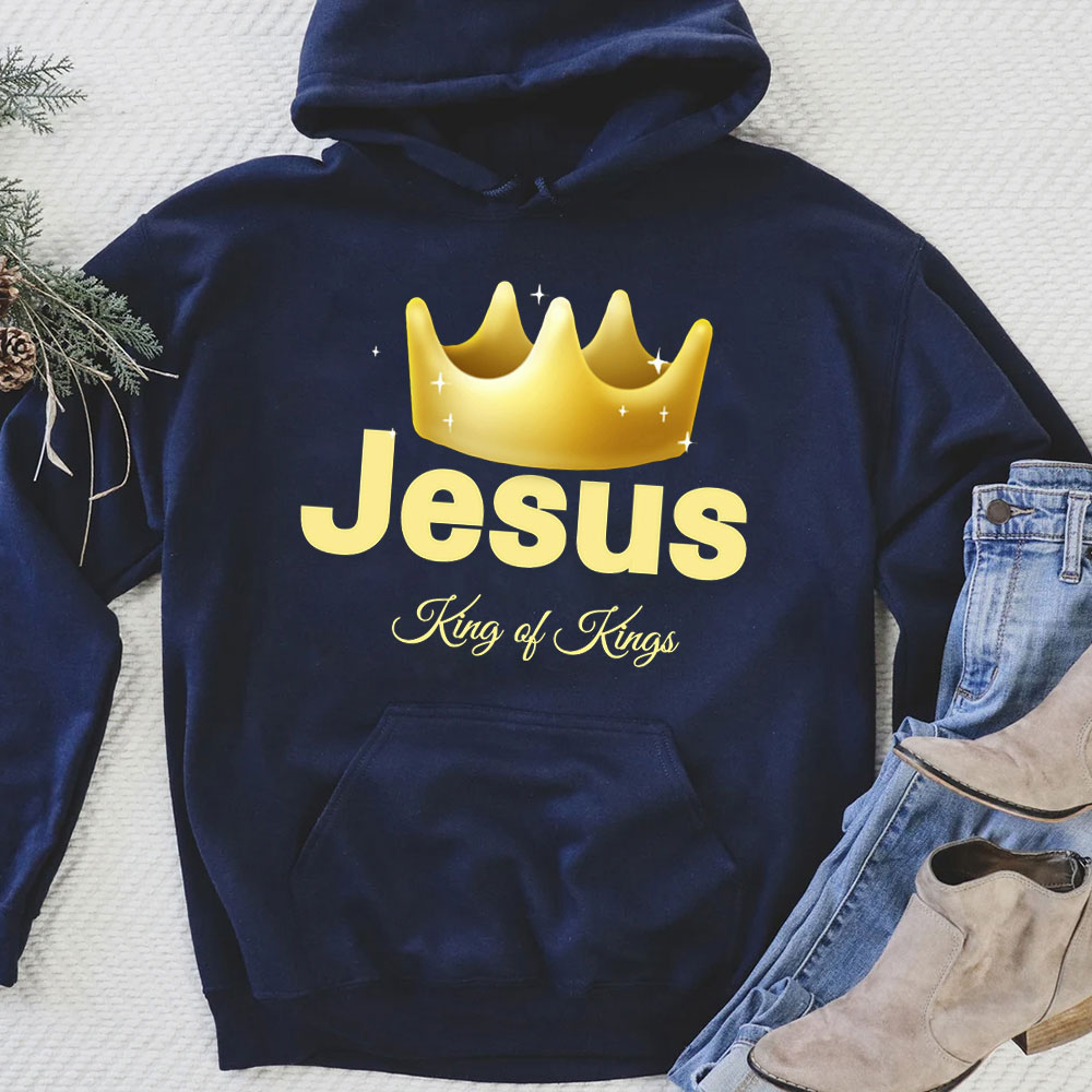 Jesus King Of Kings Christian Hoodie