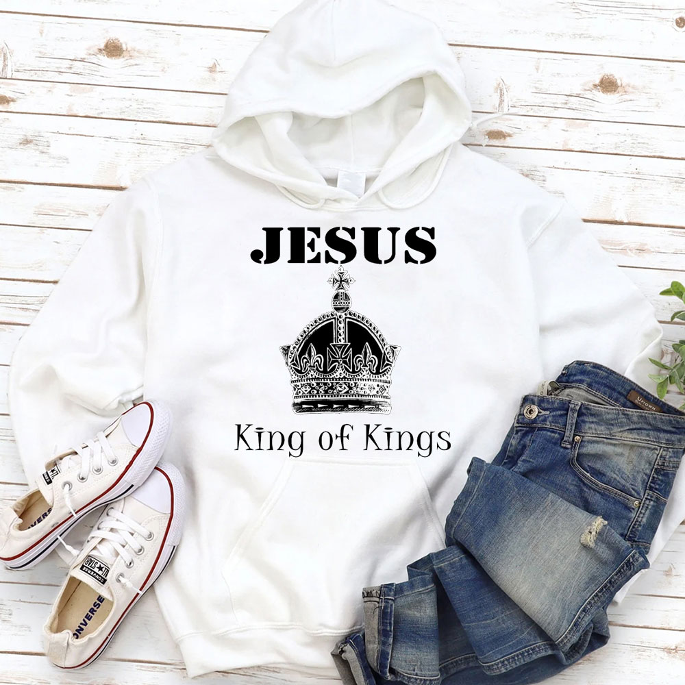 Jesus King Of Kings Christian Hoodie
