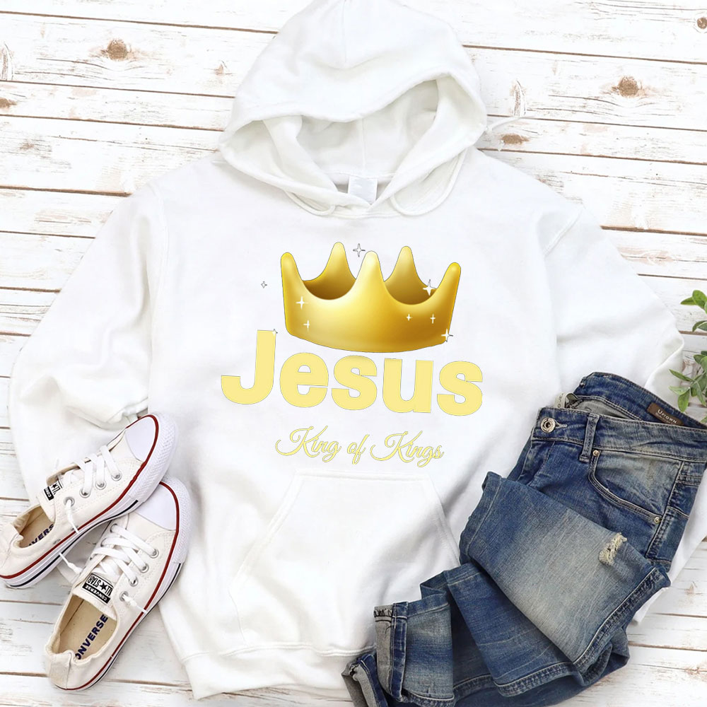 Jesus King Of Kings Christian Hoodie