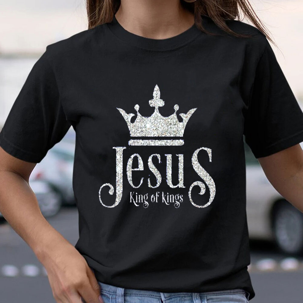 Jesus King of Kings Christian T Shirt