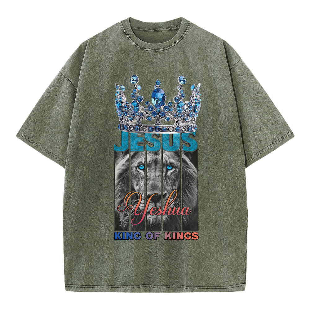 Jesus King of Kings Christian T Shirt Jesus King of Kings Christian T Shirt