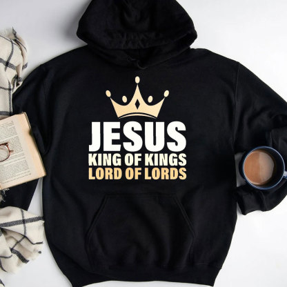 Jesus King Of Kings Lord Of Lords Christian Hoodie