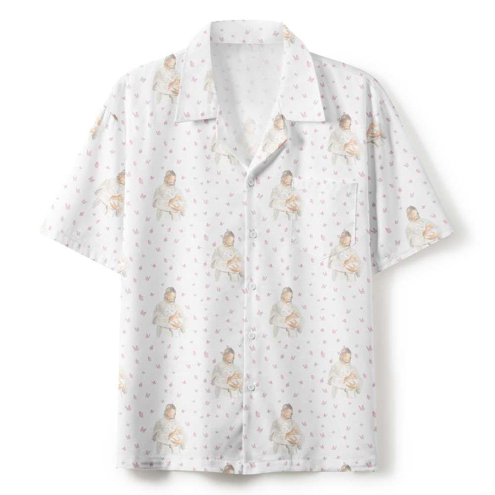 Frist Of All I'm God Pieces Christian Hawaiian Shirt Sale - GuidingCross