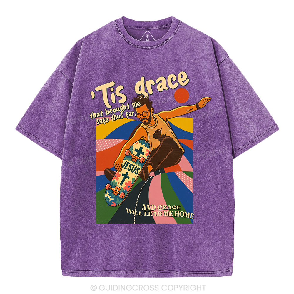 New-Sample Christian Washed T-Shirt Sale - GuidingCross