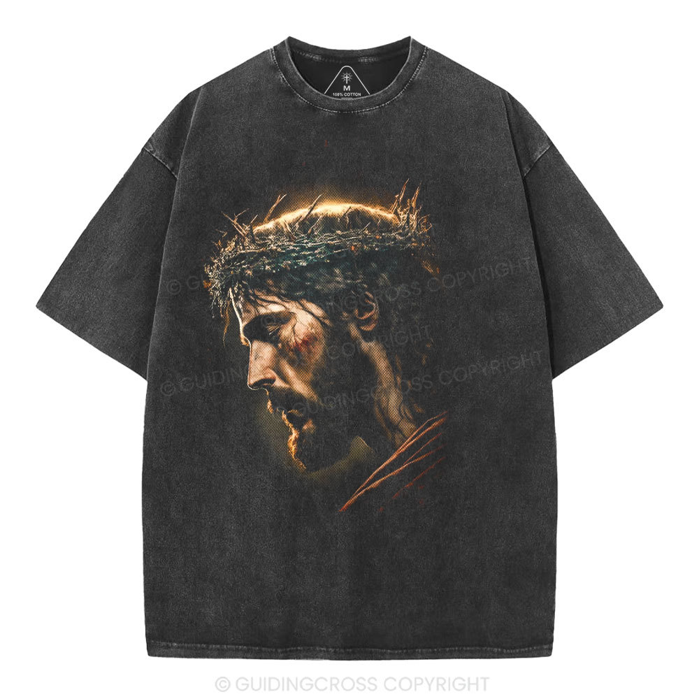 New-Sample Christian Washed T-Shirt Sale - GuidingCross