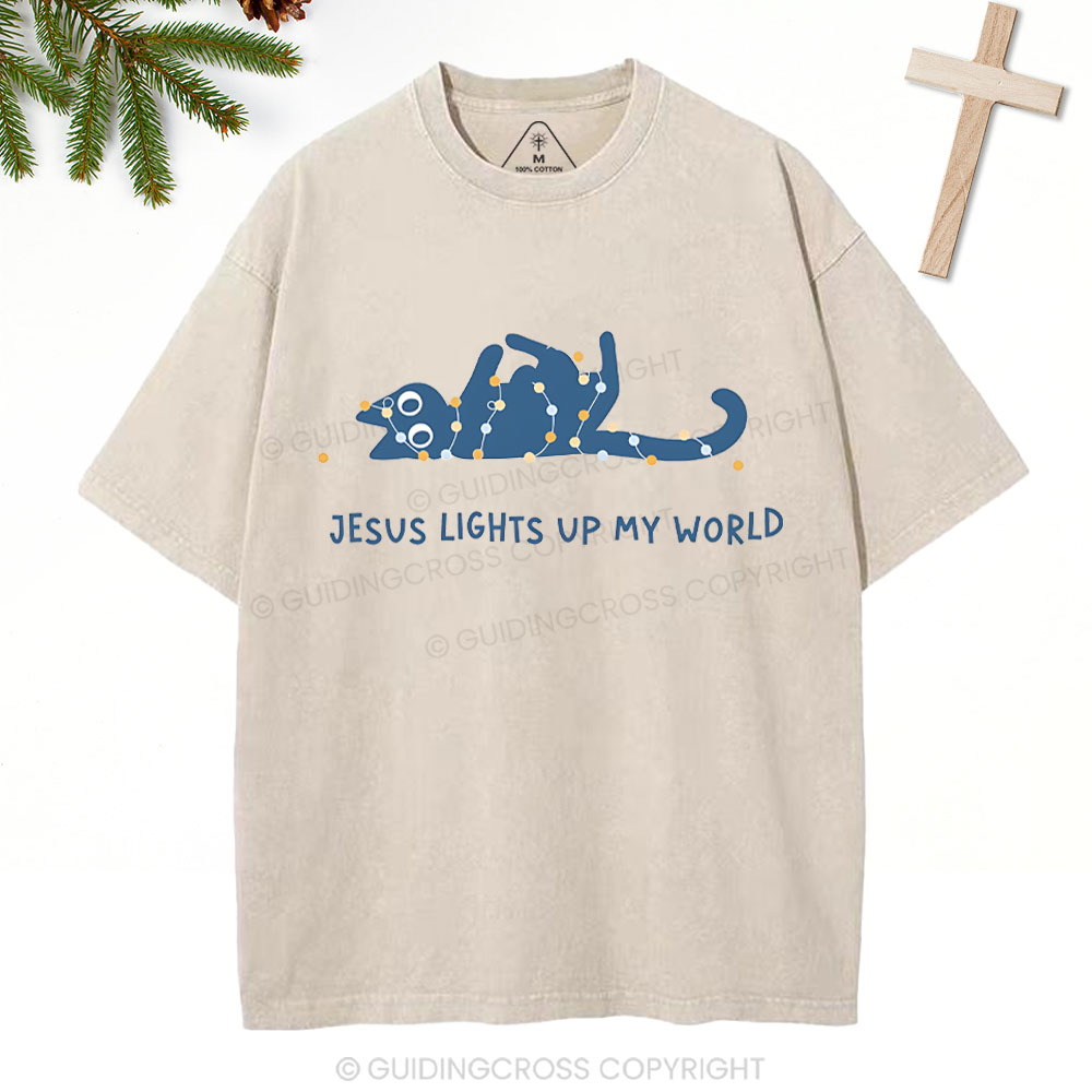 New-Sample Christian Washed T-Shirt Sale - GuidingCross
