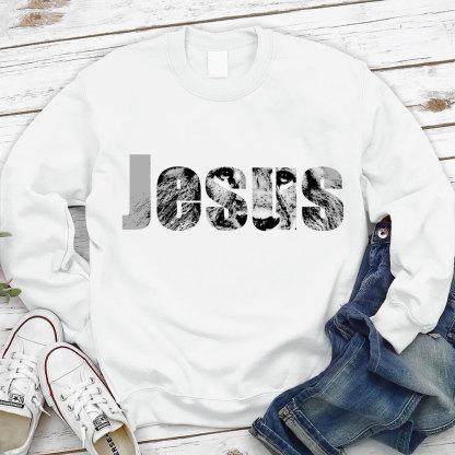 Jesus Lion Of Judah Christian Sweatshirt