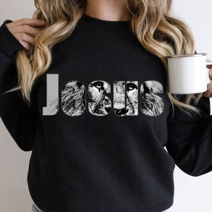 Jesus Lion Of Judah Christian Sweatshirt