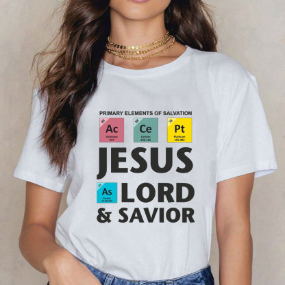 Jesus Lord And Savior Christian T-Shirt