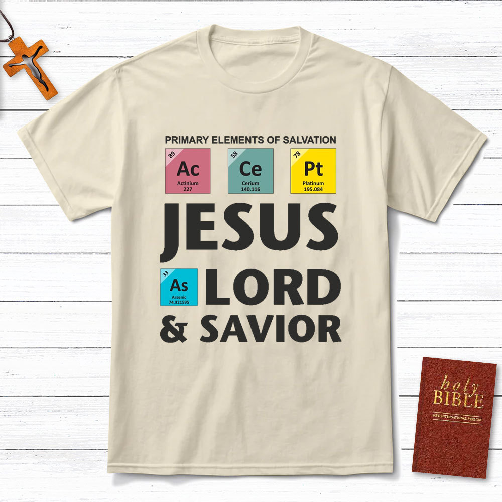 Jesus Lord And Savior Christian T-Shirt