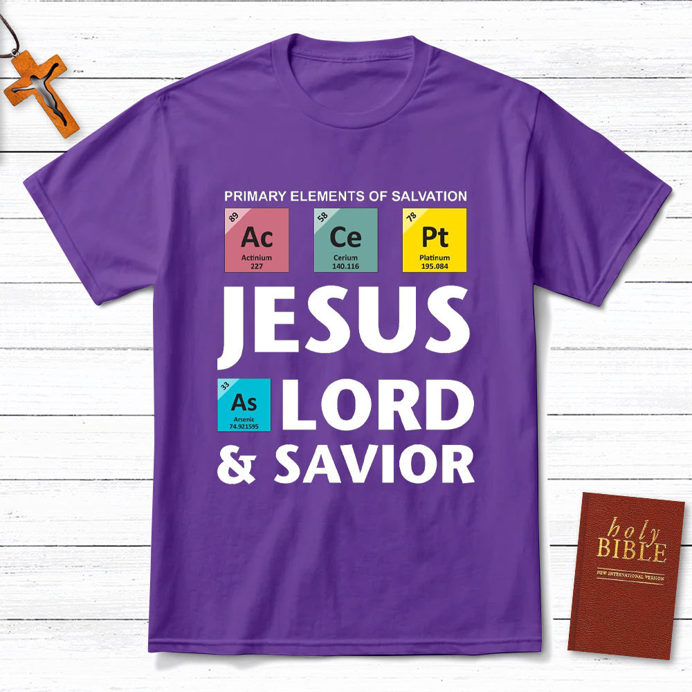 Jesus Lord And Savior Christian T-Shirt