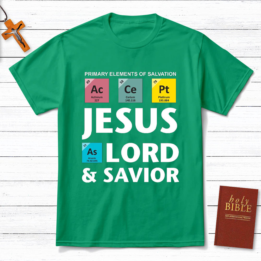 Jesus Lord And Savior Christian T-Shirt