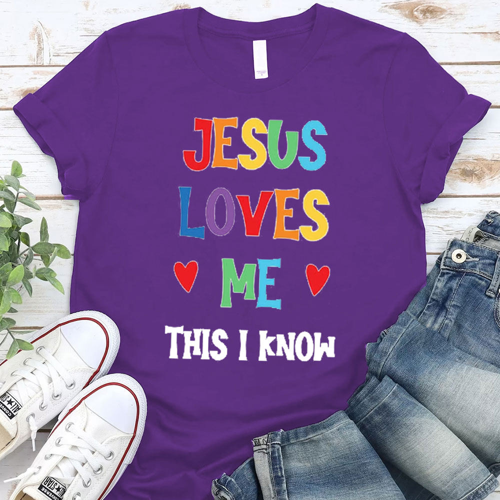 Jesus Love Me Christian T-shirt