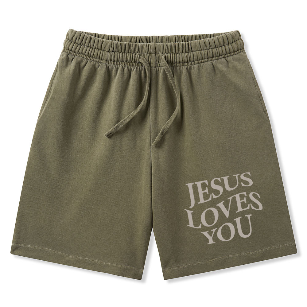 Faith Can Move Mountians Christian Performance Shorts Sale - GuidingCross